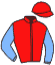 casaque portée par Abrivard M. jockey du cheval de course ADAMO DIPA, information pmu ZETURF
