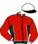 casaque portée par Senet J.F. jockey du cheval de course CYRANO DE B., information pmu ZETURF