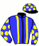 casaque portée par Thomain D. jockey du cheval de course KING MOKO, information pmu ZETURF casaque portée par Thomain D. jockey du cheval de course KING MOKO, information pmu ZETURF