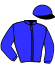casaque portée par Garandeau A. jockey du cheval de course JEU DE PARME, information pmu ZETURF