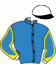 casaque portée par Lagadeuc F. jockey du cheval de course HALO AM, information pmu ZETURF