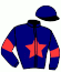 casaque portée par Collette A. jockey du cheval de course FERGIE HIGHLAND, information pmu ZETURF