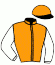 casaque portée par Verva Pie. Y. jockey du cheval de course ENZO SLIPPER, information pmu ZETURF