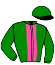 casaque portée par Verva Pie. Y. jockey du cheval de course LE MAGNIFIQUE, information pmu ZETURF