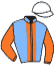 casaque portée par Mollo Sim. jockey du cheval de course D J DEI VELTRI, information pmu ZETURF casaque portée par Mollo Sim. jockey du cheval de course D J DEI VELTRI, information pmu ZETURF