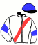 casaque portée par Martin G. jockey du cheval de course IVALO DU BOCAGE, information pmu ZETURF casaque portée par Martin G. jockey du cheval de course IVALO DU BOCAGE, information pmu ZETURF