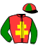 casaque portée par Lebourgeois Y. jockey du cheval de course KIARA DE JADE, information pmu ZETURF casaque portée par Lebourgeois Y. jockey du cheval de course KIARA DE JADE, information pmu ZETURF
