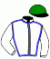 casaque portée par Ouvrie F. jockey du cheval de course I LOVE ROSE FLOWER, information pmu ZETURF casaque portée par Ouvrie F. jockey du cheval de course I LOVE ROSE FLOWER, information pmu ZETURF
