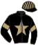 casaque portée par Roger Mlle Cl. jockey du cheval de course ZELOV, information pmu ZETURF casaque portée par Roger Mlle Cl. jockey du cheval de course ZELOV, information pmu ZETURF
