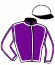 casaque portée par Fleury Mme Man. jockey du cheval de course KAHOUNA, information pmu ZETURF
