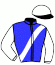 casaque portée par Grosso Mlle L. jockey du cheval de course FELI CHOP, information pmu ZETURF casaque portée par Grosso Mlle L. jockey du cheval de course FELI CHOP, information pmu ZETURF
