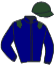 casaque portée par Boutin Hug. jockey du cheval de course ADORABLE, information pmu ZETURF