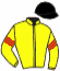 casaque portée par Eon Mlle M. jockey du cheval de course LA CAPUCINE, information pmu ZETURF casaque portée par Eon Mlle M. jockey du cheval de course LA CAPUCINE, information pmu ZETURF