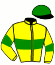 casaque portée par Daougabel M. jockey du cheval de course HAPPY SHANNON (FR), information pmu ZETURF