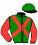 casaque portée par Laffay M. jockey du cheval de course HOSTO DES DURIEZ (FR), information pmu ZETURF