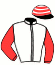casaque portée par Pralus J. P. jockey du cheval de course ISCHIA SAINT CLAIR (FR), information pmu ZETURF