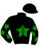 casaque portée par Aranda J. P. jockey du cheval de course EVIDENT CHARM (FR), information pmu ZETURF