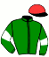 casaque portée par Busset Th. jockey du cheval de course GOLDEN MAJYC (FR), information pmu ZETURF