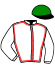 casaque portée par Dabouis A. jockey du cheval de course GALBANE MONTAVAL (FR), information pmu ZETURF