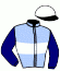 casaque portée par Dabouis A. jockey du cheval de course HORIZON JASMA (FR), information pmu ZETURF