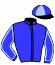 casaque portée par Callier P. jockey du cheval de course IDEAL WIC, information pmu ZETURF