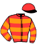 casaque portée par Capdet E. jockey du cheval de course MANCHEGO (DE), information pmu ZETURF