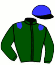 casaque portée par Faivre-picon G. jockey du cheval de course RISE AND DINE (FR), information pmu ZETURF