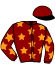 casaque portée par Beaurain T. jockey du cheval de course GYALCO, information pmu ZETURF