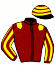 casaque portée par Bougon Bougeard Erw. jockey du cheval de course KERBILIGUET, information pmu ZETURF