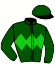 casaque portée par Guitraud C. jockey du cheval de course SATIN LADY (FR), information pmu ZETURF