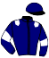 casaque portée par Valle Skar Mlle F. jockey du cheval de course MEHYT (FR), information pmu ZETURF