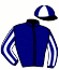 casaque portée par Hobart B. jockey du cheval de course WHAT ESLE (FR), information pmu ZETURF