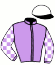 casaque portée par Valle Skar Mlle F. jockey du cheval de course TARA (FR), information pmu ZETURF