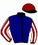 casaque portée par Mosse G. jockey du cheval de course ISTOIRE D'EPICES (AQ), information pmu ZETURF