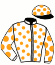 casaque portée par Guyon M. jockey du cheval de course COOBIRD (FR), information pmu ZETURF