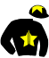 casaque portée par Mangione R. jockey du cheval de course TURIXE, information pmu ZETURF
