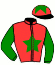 casaque portée par Mescam D. jockey du cheval de course DON'T CRY BABY, information pmu ZETURF