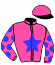 casaque portée par Zuliani A. jockey du cheval de course ILSENSOR (FR), information pmu ZETURF