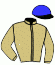 casaque portée par Meme B. jockey du cheval de course GOMIX (FR), information pmu ZETURF