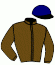 casaque portée par Dubourg K. jockey du cheval de course HORS DE VUE (FR), information pmu ZETURF
