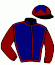casaque portée par Rollando Mlle M. jockey du cheval de course PIKES PEAK, information pmu ZETURF