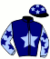 casaque portée par Piccone T. jockey du cheval de course LOVNI TENDER, information pmu ZETURF