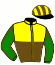 casaque portée par Mangione R. jockey du cheval de course DREAMS, information pmu ZETURF