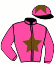 casaque portée par Gillet T. jockey du cheval de course MA ROSE DIAMANT, information pmu ZETURF