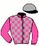 casaque portée par Hardouin E. jockey du cheval de course SIRIMA, information pmu ZETURF