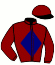 casaque portée par Solignac L. jockey du cheval de course HAPPY MACRI, information pmu ZETURF