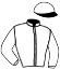 casaque portée par Richard G. jockey du cheval de course ARABESQUE DU MAZET, information pmu ZETURF