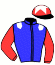 casaque portée par Plassard J. jockey du cheval de course WHEEL OF CHANCE, information pmu ZETURF