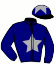 casaque portée par Duvacher Art. jockey du cheval de course FURIOSO, information pmu ZETURF