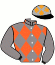 casaque portée par Crastus A. jockey du cheval de course KARTHAGE, information pmu ZETURF